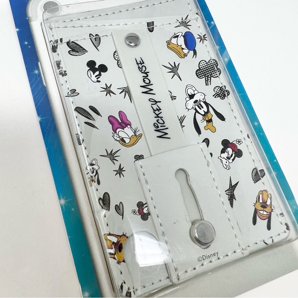 NWT Disney Universal Phone Wallet Featuring Fab Five Characters Organizer - Picture 4 of 7